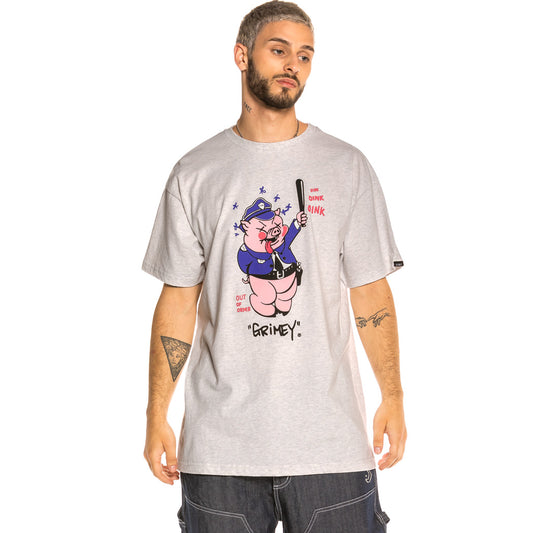 Camiseta Grimey Oink FW20 Sport Grey