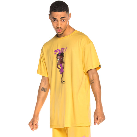 Camiseta Grimey Scatting Tee SS20 Apricot