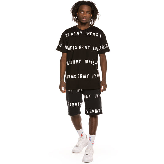 Camiseta Grimey Sober Heritage Tee SS19 Black
