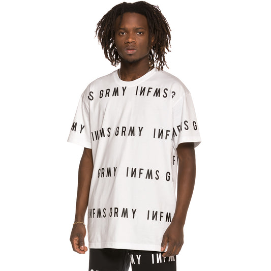 Camiseta Grimey Sober Heritage Tee SS19 White
