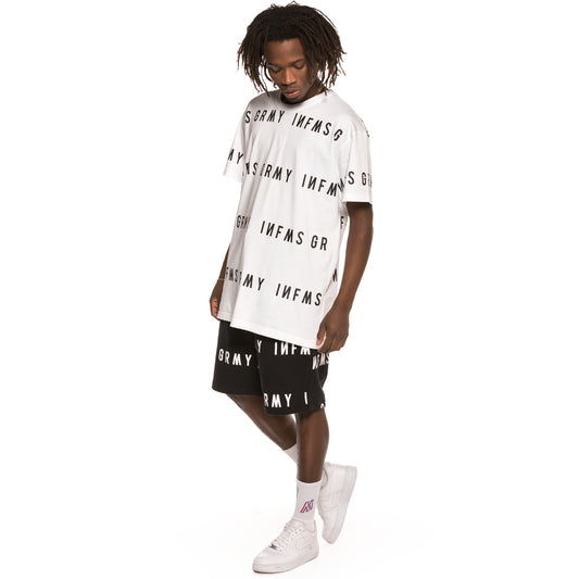 Camiseta Grimey Sober Heritage Tee SS19 White