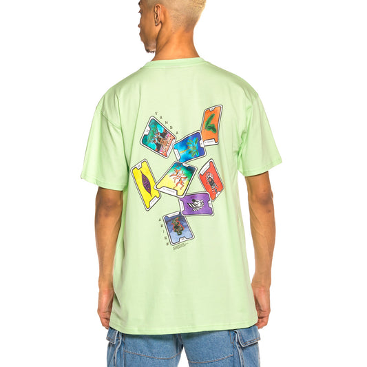 Grimey Yanga Tarot Tee SS20 Grünes T-Shirt