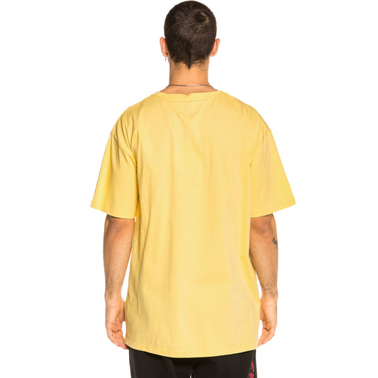 Grimey – Yoga Fire – Gelbes T-Shirt FW20