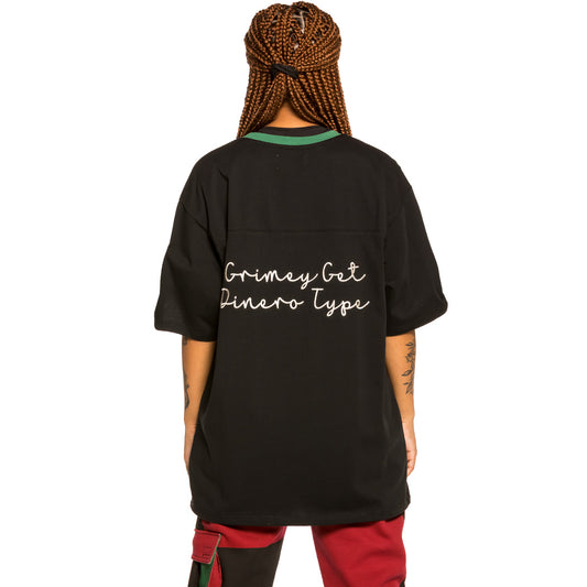 Grimey „Singgang Junction Heavy Weight“ Unisex-T-Shirt – Schwarz | Herbst 21