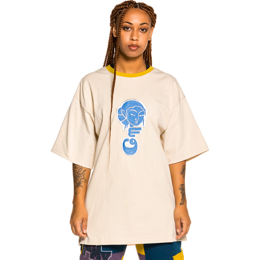 Grimey „Singgang Junction Heavy Weight“ Unisex-T-Shirt – Sand | Herbst 21