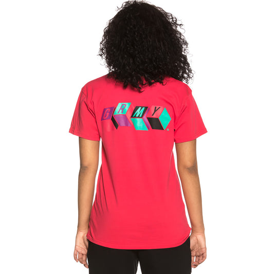 Grimey Brick Top Tee SS19 Rotes Unisex-T-Shirt