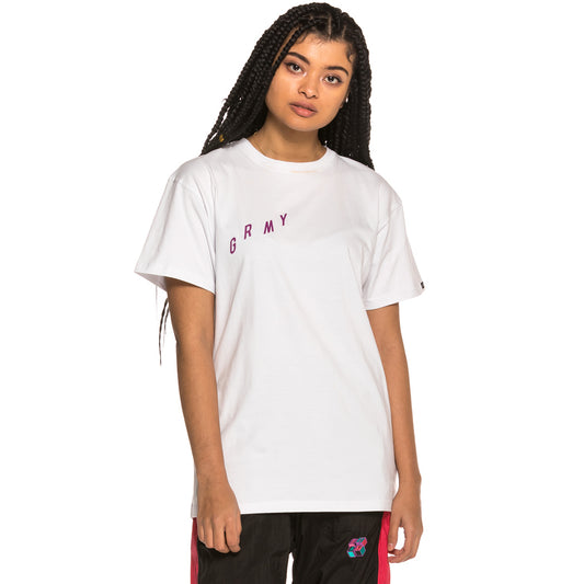Unisex T-Shirt Grimey Brick Top Tee SS19 Weiß