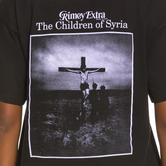 Unisex T-Shirt Grimey Kinder von Syrien T-Shirt FW19 Schwarz