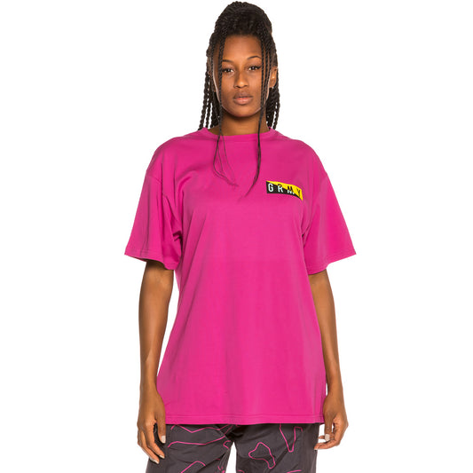 Unisex T-Shirt Grimey Kinder von Syrien T-Shirt FW19 Fuchsia