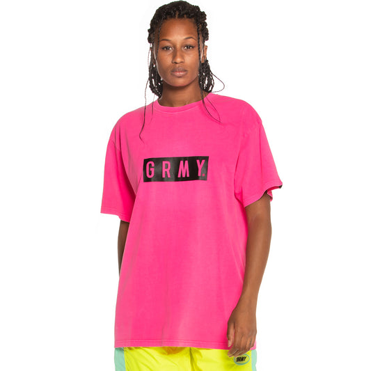 Unisex T-Shirt Grimey Flying Saucer Tee FW19 pink