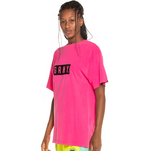 Unisex T-Shirt Grimey Flying Saucer Tee FW19 pink