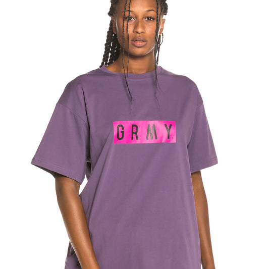 Unisex T-Shirt Grimey Flying Saucer Tee FW19 lila