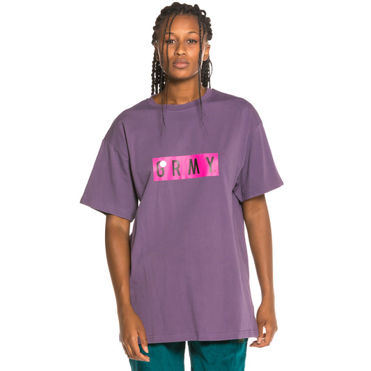 Unisex T-Shirt Grimey Flying Saucer Tee FW19 lila