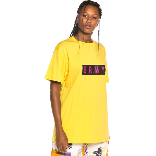 Grimey Fliegende Untertasse Tee FW19 Gelb Unisex T-Shirt