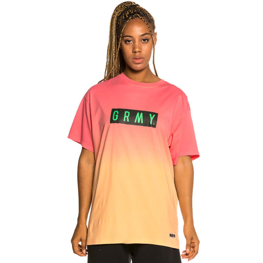 Grimey „Frenzy Gradient“ Unisex-T-Shirt – Pink | Sommer 21