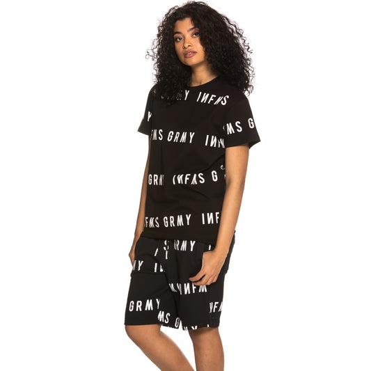 Grimey Sober Heritage Unisex Tee SS19 Black