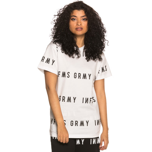 Grimey Sober Heritage Tee SS19 Weißes Unisex-T-Shirt