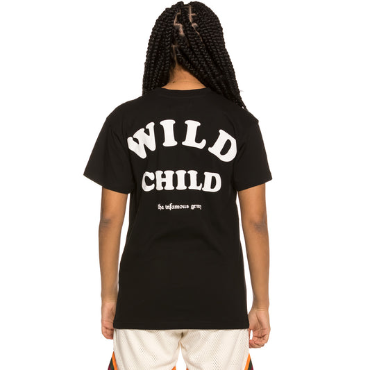 Unisex T-Shirt Grimey Wild Child Tee SS19 Schwarz