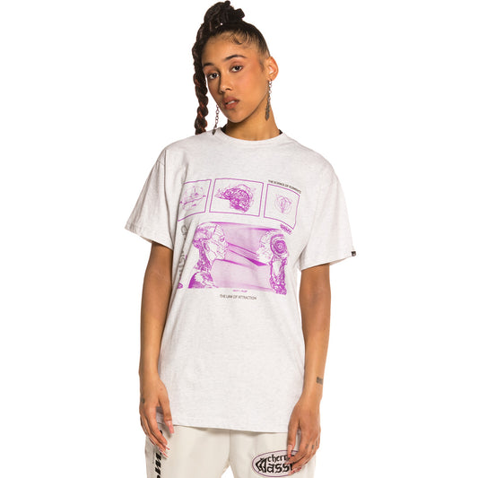 Grimey x Cherry Massia SS20 Sport Graues Unisex-T-Shirt