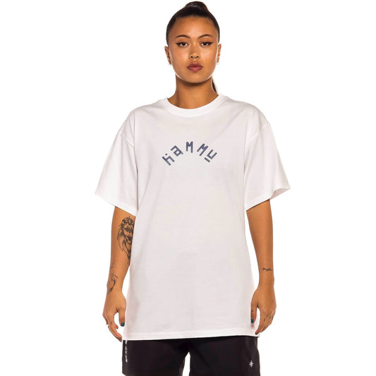 Grimey X Space Hammu Unisex-T-Shirt – Weiß | Frühling 22