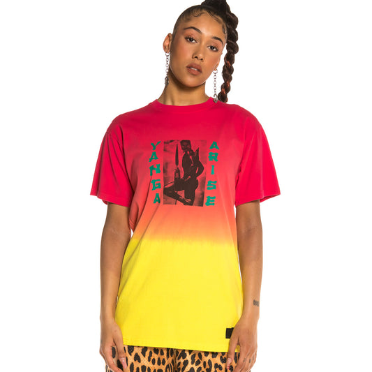 Grimey Yanga Warrior Tee SS20 Rotes Unisex-T-Shirt