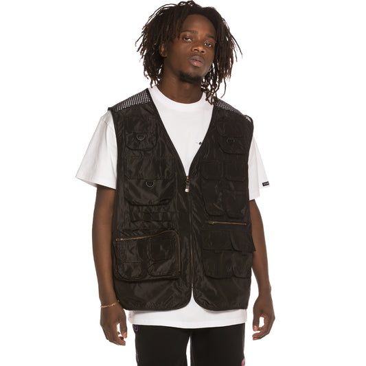 Grimey Transsiberian SS19 Schwarze Weste
