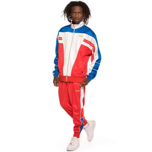 Pack Grimey Track Jacket + Track Pant F.A.L.A Poly SS19 Red