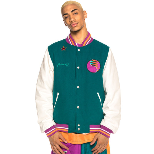 Pack Grimey Baseball Jacket + Track Pants Acknowledge SS20 Green