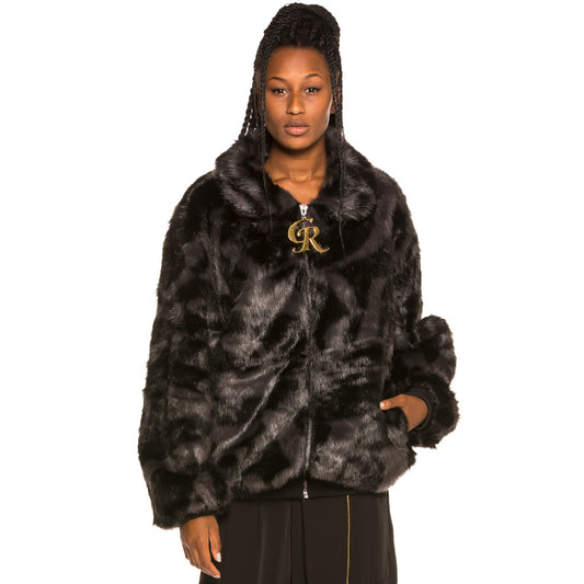 Grimey Alienation Fur Mädchen Bomberjacke FW19 Schwarz