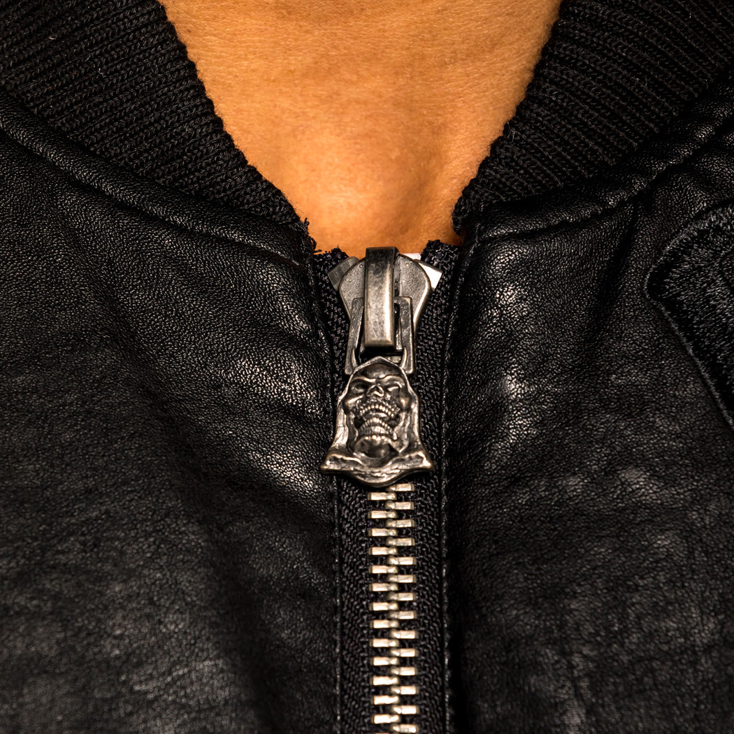 Grimey Cecilio X GRMY PU Leather Jacket | Black - Fall 21