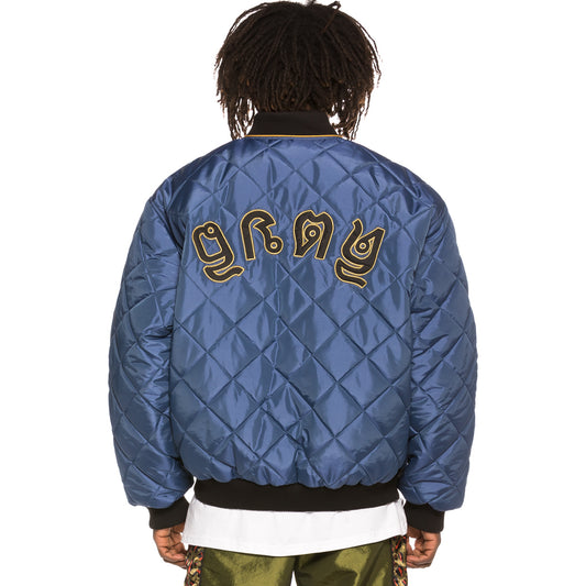 Grimey Bomberjacke Transsiberian SS19 Blau