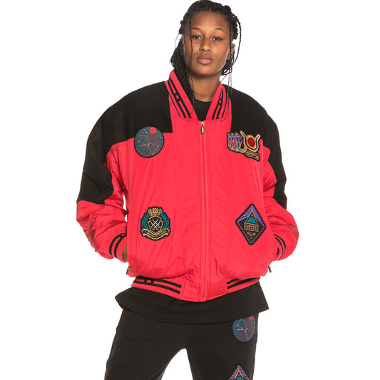 Engineering Bomber Unisex Jacket FW19 red