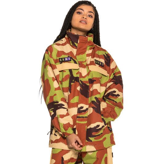 Grimey F.A.L.A Unisex Jacket SS19 Camo