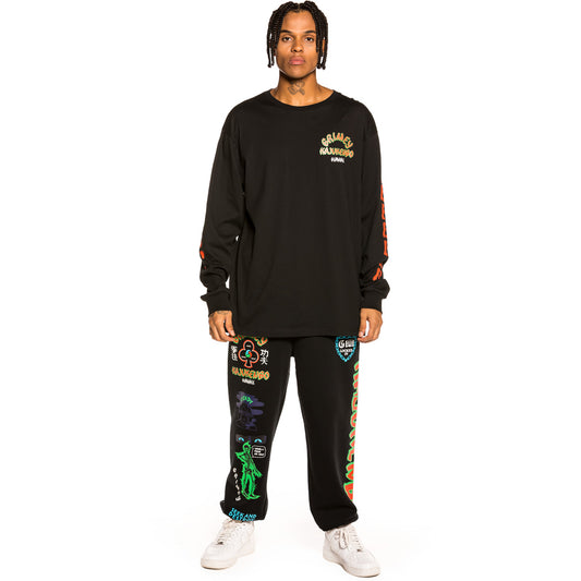 Pack Grimey Pantalón + LS Shirt "Destroy All Fear" - Black | Fall 21