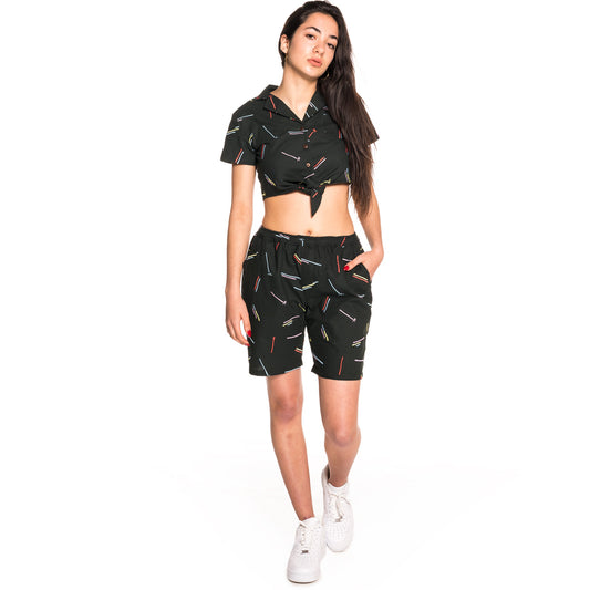 PACK GRIMEY "ECHOES" GIRL SS18 BLACK