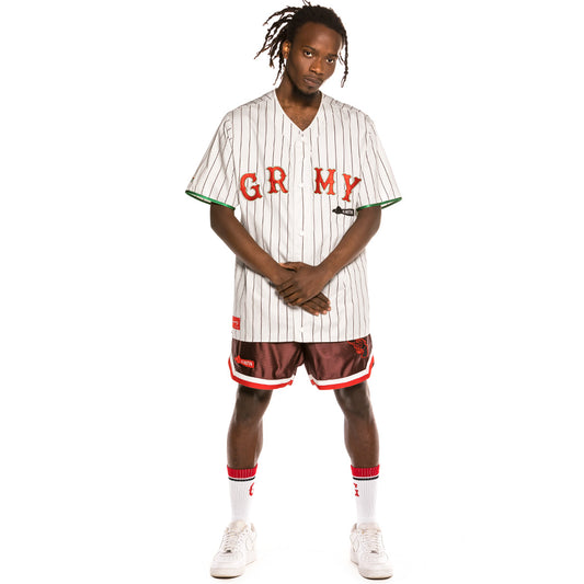 Grimey "The Loot - El botín" Baseball Jersey White | Spring 21