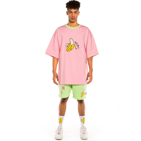 Grimey „Jungle Punch“ Schweres T-Shirt – Pink | Frühling 22
