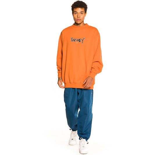 Pack Grimey Pantalón + Crewneck "Gem Cutting / Martinica" - Brick/Blue | Fall 21