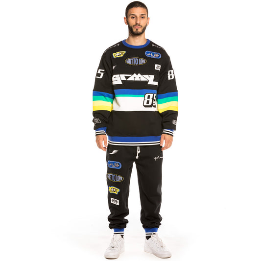 Grimey Arch Rival Rundhals-Sweatshirt FW20 Schwarz
