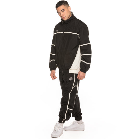 Pack Grimey Track Jacket + Track Pant Brick Top SS19 black