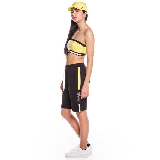 PACK " MANGUSTA V8 " TOP CHICA SS18 BLACK/YELLOW