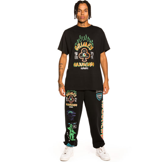 Pack Grimey Pantalón + T-Shirt "Destroy All Fear" - Black | Fall 21