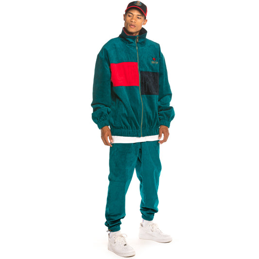 Pack Grimey Track Jacket + Track Pants Grimey Engineering Corduroy FW19 Green