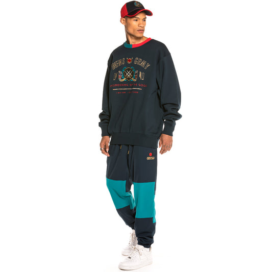 Pack Grimey Crewneck + Track Pants Grimey Engineering FW19 Navy