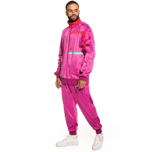 PACK TRACK JACKET + TRACK PANT GTO 68 STRIPES FW18 PURPLE