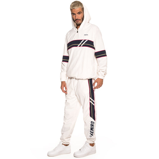 Pack Grimey Pull TJ + Track Pant Hazy Sun FW18 Navy/White