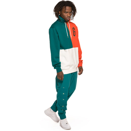 Pack Grimey High Neck Crewneck + Track Pant Midnight SS19 Green