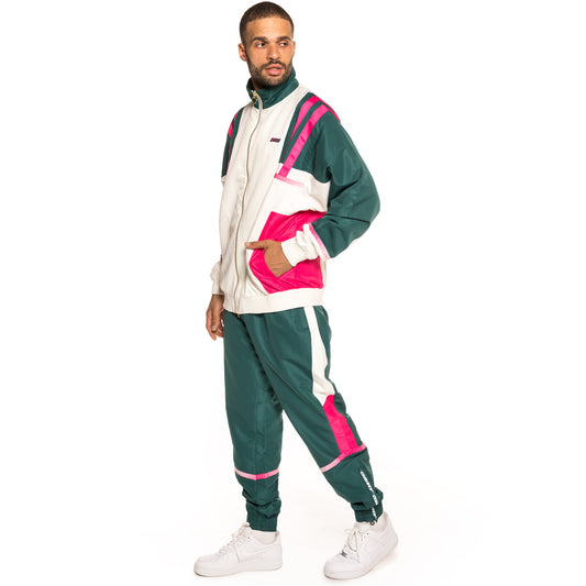 PACK TRACK JACKET + TRACK PANT NEMESIS FW18 WHITE/GREEN