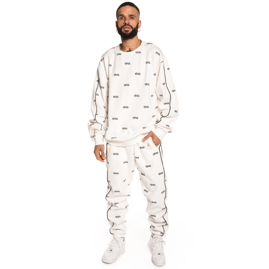 Pack Grimey Crewneck + Pant Shambala FW18 white