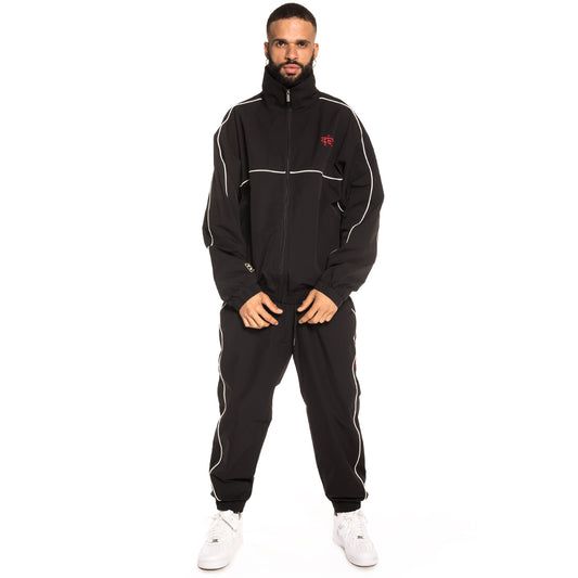 Pack Grimey Trainingsjacke + Hose Shambala Spandex FW18 schwarz